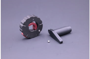 Image of Gray Ops CNC MPA Speed Nut, Black, GO-MPASN