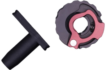 Image of Gray Ops CNC MPA Speed Nut, Black, GO-MPASN