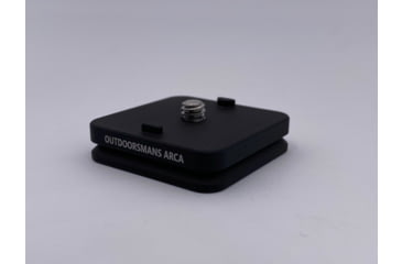 Image of Gray Ops CNC Outdoorsmans Arca, Black, GO-OUTARCA