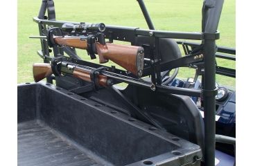 Image of Great Day Power-Ride Gun Rack, Black, Fits 50-64in rollbar width UVPR900