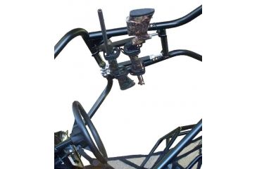 Image of Great Day Quick-Draw Overhead Gun Rack, Black, Fits 10-15in rollbar depth QD854-OGR