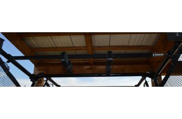 Image of Great Day Quick-Draw Overhead Gun Rack, Black, Fits 48-54in rollbar depth QD861-OGR