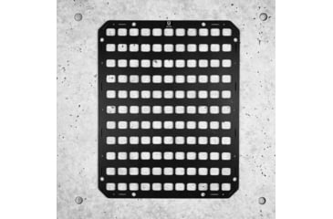 Image of Grey Man Tactical 18.25 x 23 RMP w/Safe, Self Drilling Screws, Nylon Spacers, Black, 000296
