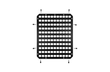 Image of Grey Man Tactical 18.25 x 23 RMP w/Safe, Self Drilling Screws, Nylon Spacers, Black, 000296