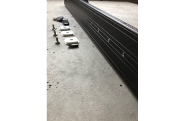 Image of Grey Man Tactical Locking Rifle Rack Kit w/Raptor Rail Buffer Tube, Black, R-WM-07
