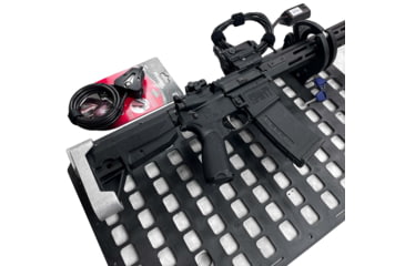 Image of EDEMO Grey Man Tactical Locking Rifle Rack Kit w/SC-6, Standard Buttstock Cup Kit, Black, 000012, EDEMO1