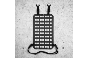 Image of Grey Man Tactical Vehicle Rifle Rack w/Rubber Clamps, 12.25 x 21 RMP, Black, 000293