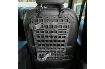 Image of Grey Man Tactical Vehicle Rifle Rack w/Rubber Clamps, 12.25 x 21 RMP, Black, 000293