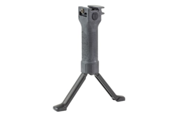 Image of Grip Pod GPS V2 Picatinny Rail Vertical Front Grip with Bipod, Cam Lever, Black, GPS-V2-AL-CL