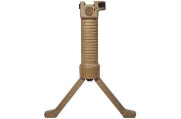 Image of Grip Pod Law Enforcement With Cam Lever Attachment 5.75 Inches Closed/8.25 Inches Deployed Flat Dark Earth