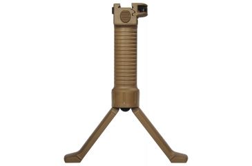 Image of Grip Pod Military Model With Cam Lever Attachment 5.75 Inches Closed/8.25 Inches Deployed Flat Dark Earth