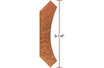 Image of Grizzly Industrial 3-1/2in. Cove Moulding - 1in. Bore C2200