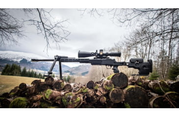Image of GRS Rifle Stocks Arca Rail Set, Black, GRS105032