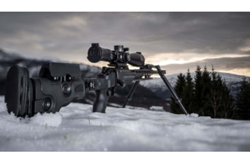 Image of GRS Rifle Stocks Arca Rail Set, Black, GRS105032