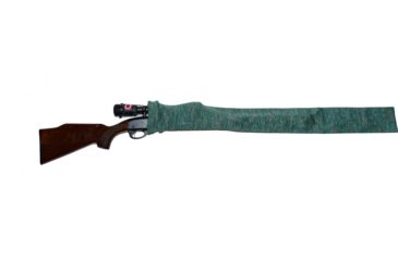 Image of Gun Soc Silicone Treated 52in Shotgun/Rifle Sock, 48-56in, Green SGSGRN52