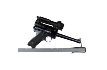 Image of Gun Storage Solutions Back Over Handgun Hangers, Pack of 2, Black, GSSBOHH2