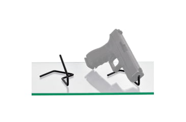 Image of Gun Storage Solutions Gss Back Kiks Attach To Back Of Glass Shelf Pstl Stnd 10-pk