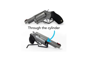 Image of Gun Storage Solutions Gss Back Kiks Attach To Back Of Glass Shelf Pstl Stnd 10-pk