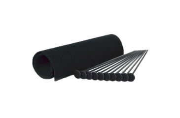 Image of Gun Storage Solutions Gss Small Rifle Rod Kit 10 Blk Rifle Rods .22 Cal 19x15