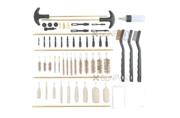 Image of Gunpany 62 Pcs Universal Gun Cleaning Kit, Black, SCCK-20