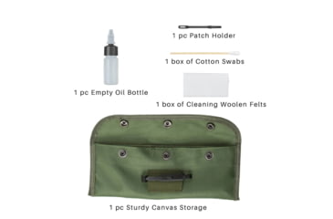 Image of Gunpany AR15 / M16 Gunsmithing Cleaning Kit Pouch, Army Green, GPGC-A15P