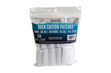 Image of Gunslick Bulk Cotton Patches 250 Count - 20019