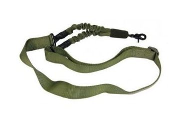 Image of GUNTEC USA One Point Bungee Sling w/QD Snap Hook,OD Green 1POINT-G