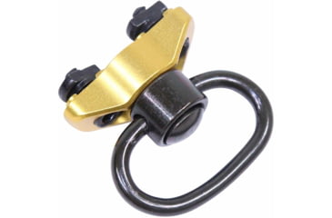 Image of Guntec USA QD Swivel w/ Adapter for M-LOK System, Anodized Gold, SWIVEL-MLK-G2-GOLD