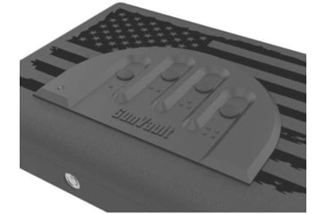 Image of GunVault MicroVault MV500-F Special Flag Edition, Black, Medium, MV500F