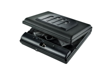 Image of Gunvault MV55019 MicroVault 550 Gun Safe, Illuminated Keypad, Manual Key, MV550-19