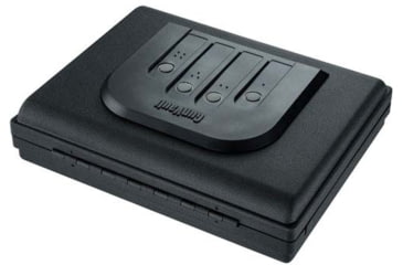 Image of Gunvault MV55019 MicroVault 550 Gun Safe, Illuminated Keypad, Manual Key, MV550-19