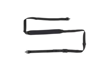 Image of Haley Strategic Partners D3 Pro Sling, Two Point, 6oz, 70"x2"x.5", MIL-SPEC Nylon Webbing Construction, Black, Includes 2 GrovTec QD Mounts, SLG D3 PRO-1-1-BLK
