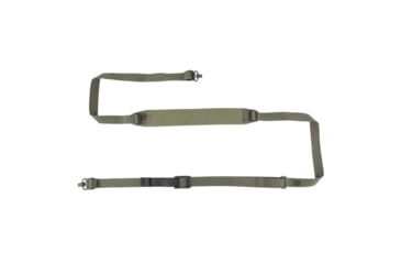 Image of Haley Strategic Partners D3 Pro Sling, Two Point, 6oz, 70"x2"x.5", MIL-SPEC Nylon Webbing Construction, Ranger Green, Includes 2 GrovTec QD Mounts, SLG D3 PRO-1-1-RG