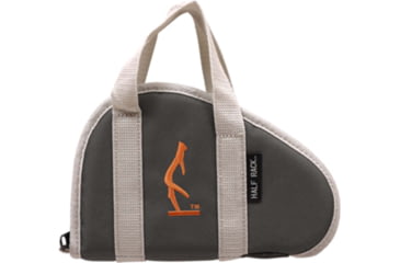 Image of HALF RACK Wildcat Handgun Case, Dark Grey/Light Grey/Orange, Small, HR1022