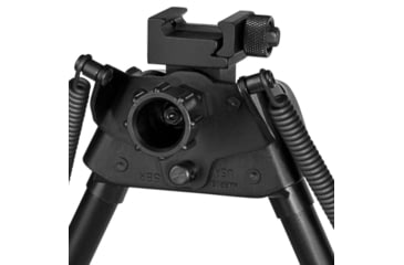 Image of Harris Engineering Picatinny Sporting BiPod with Hinged Base, 6-9 in, Black, S-BRP