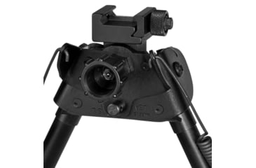 Image of Harris Engineering Picatinny Sporting BiPod with Hinged Base, 9-13 in, Black, S-LP