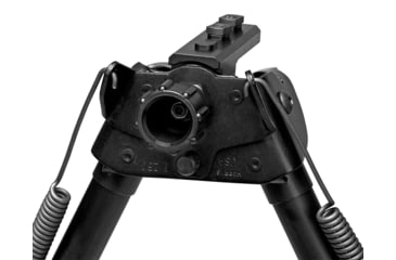 Image of Harris Engineering S-BRM M-LOK Bipod, Rotate Leg Notch, 6-9 in, Black, S-BRM M-LOK