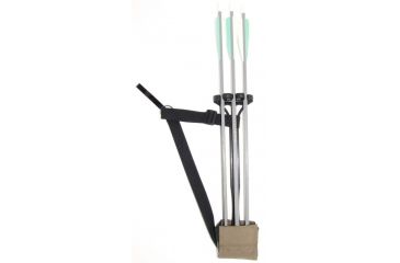 Image of Heavy Hauler Outdoor Gear Backpacker Neoprene Sling, w/ hip quiver holster, Brown HH0080