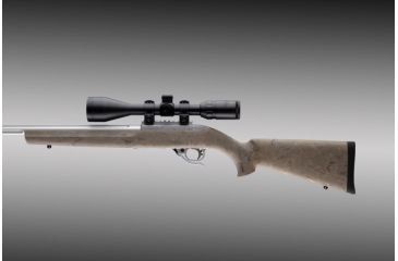 Image of Hogue Ruger 10/22 Rubber O.M. Stock Magnum action with .920 Dia. Barrel Ghillie Tan 22930