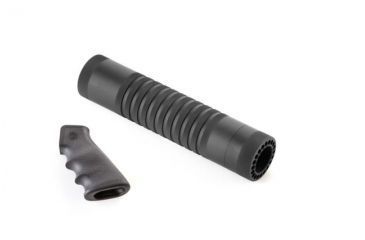 Image of Hogue AR-15/M-16 (Mid Length) Kit - Overmolded Grip and Knurled Aluminum Free Float Forend 15048