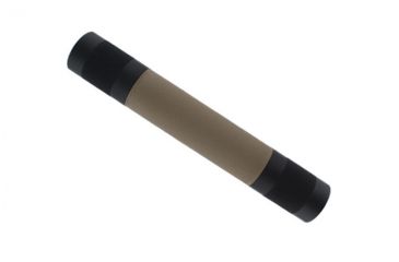Image of Hogue Ar 15m 16 Free Float Forend With Desert Tan Rubber Gripping Area 15304