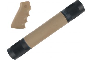 Image of Hogue AR-15/M-16 Kit OverMolded Grip and Free Float Forend Desert Tan 15308