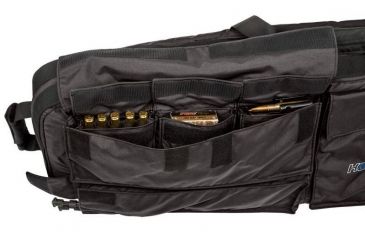 Image of HOGUE Gear 50 Cal BFG Bag w/ Front Pocket and Handles, Black 16in. Tall 64in. Long, Black 59550