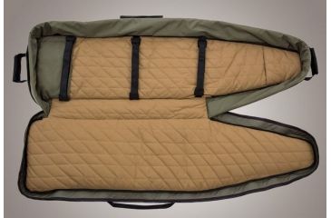 Image of HOGUE Gear 50 Cal BFG Bag w/ Front Pocket and Handles, OD Green 16in. Tall 64in. Long 59551