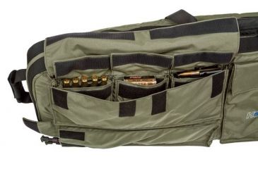 Image of HOGUE Gear 50 Cal BFG Bag w/ Front Pocket and Handles, OD Green 16in. Tall 64in. Long 59551
