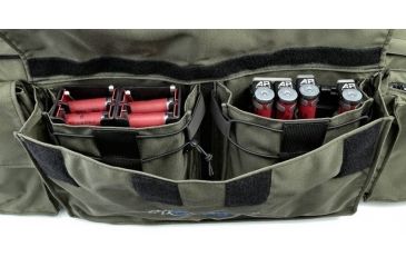 Image of HOGUE Gear Extra Large Double Rifle Bag w/ Front Pocket and Handles, OD Green 10in. Tall 52in. Long 59491