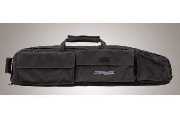 Image of HOGUE Gear Large Double Rifle Bag w/ Front Pocket and Handles, Black 10in. Tall 46in. Long 59470