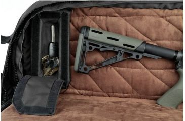 Image of HOGUE Gear Large Double Rifle Bag w/ Front Pocket and Handles, Black 10in. Tall 46in. Long 59470