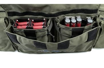 Image of HOGUE Gear Large Double Rifle Bag w/ Front Pocket and Handles, OD Green 10in. Tall 46in. Long 59471