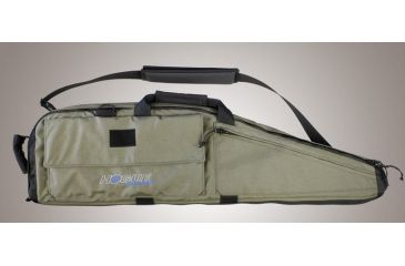 Image of HOGUE Gear Medium Single Rifle Bag w/ Front Pocket and Handles, OD Green 10in. Tall 40in. Long 59351